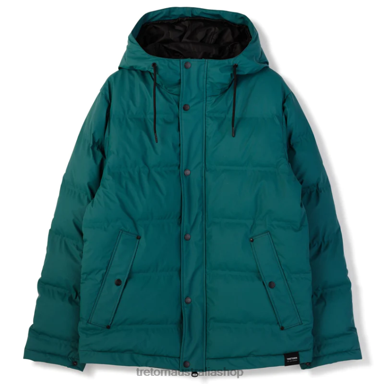 AU Tretorn Baffle Jacket Arctic/Green LL84F36 Clothing