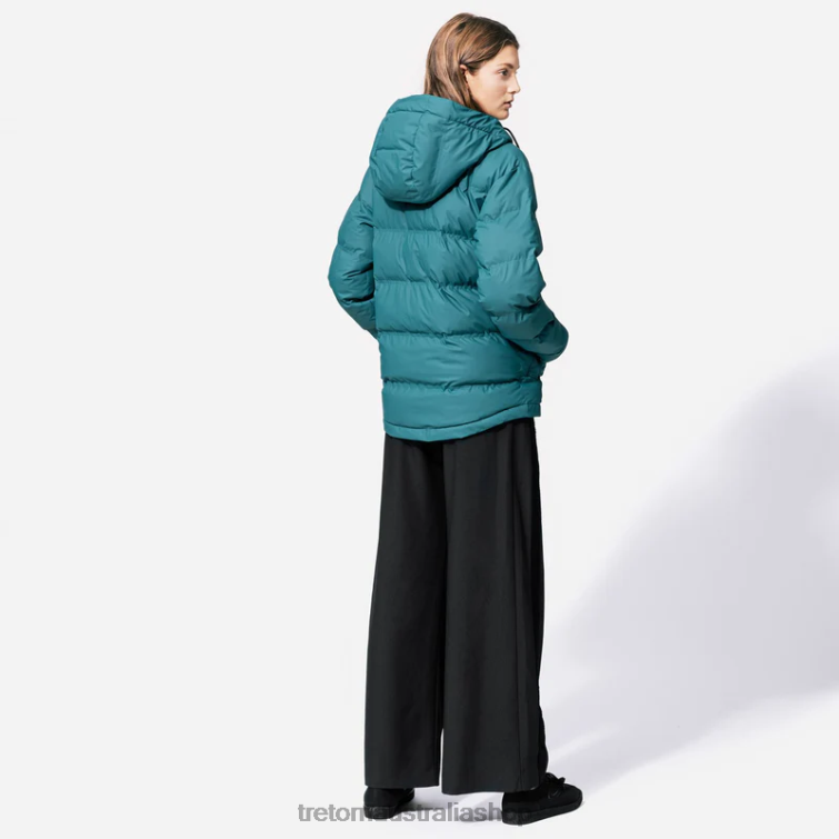 AU Tretorn Baffle Jacket Arctic/Green LL84F36 Clothing