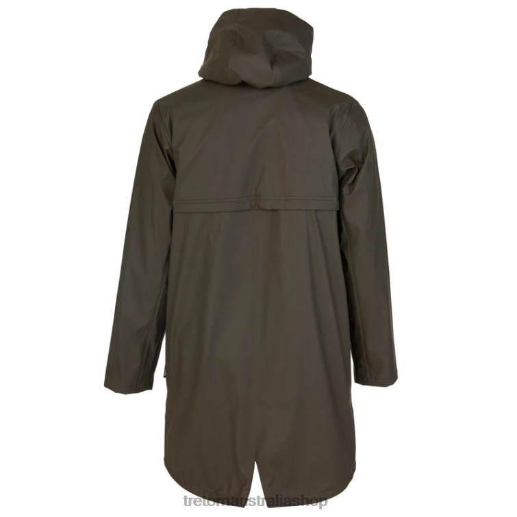 AU Tretorn Evald 2.0 Raincoat Black/Olive LL84F47 Clothing