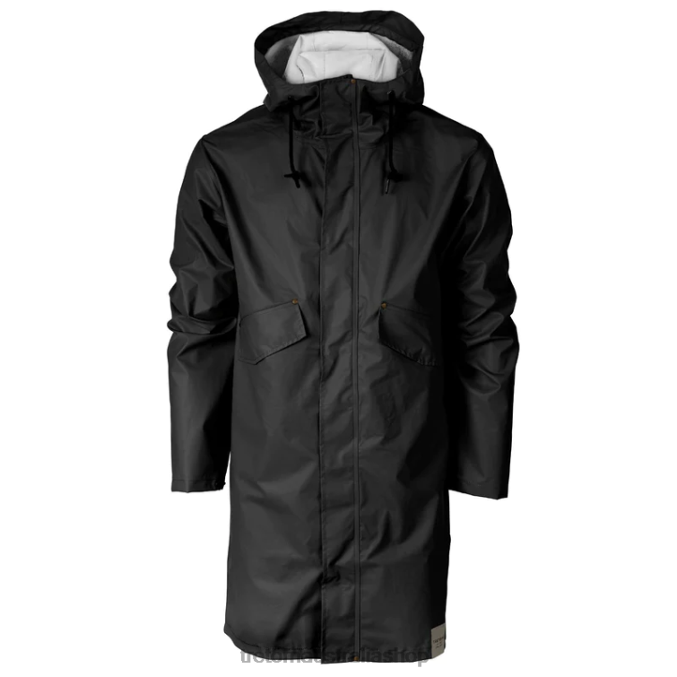 AU Tretorn PU Parka Jet/Black LL84F38 Clothing