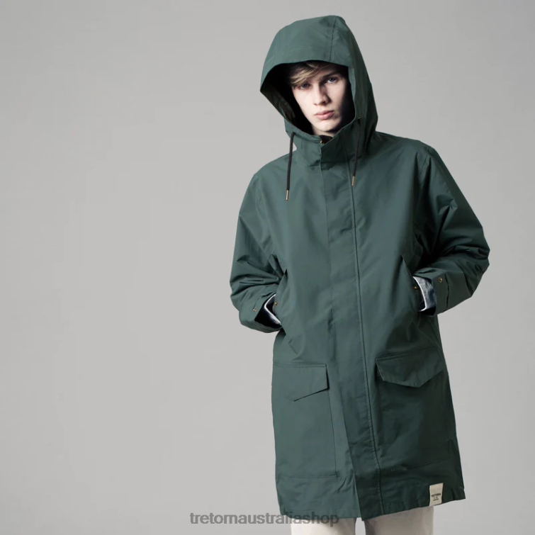 AU Tretorn Rain Jacket From The Sea Kelp/Green LL84F45 Clothing