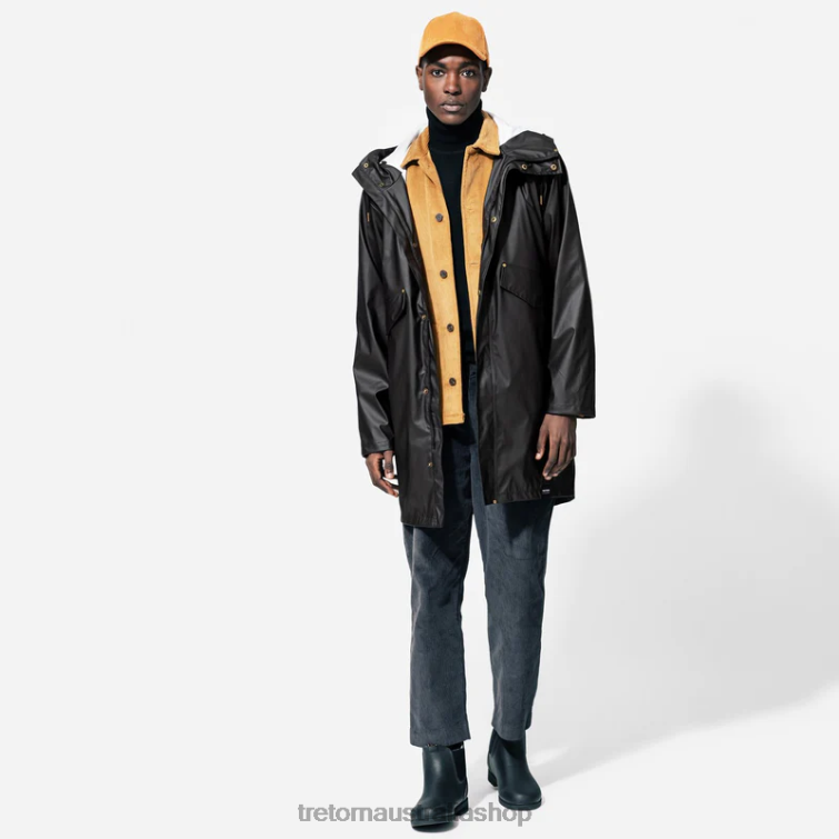 AU Tretorn Urban PU Parka Jet/Black LL84F31 Clothing