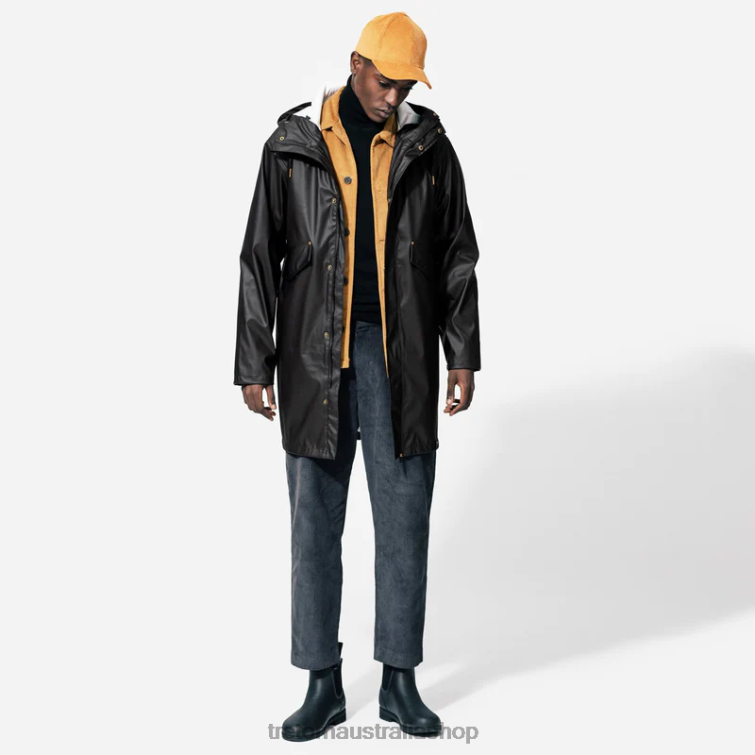 AU Tretorn Urban PU Parka Jet/Black LL84F31 Clothing