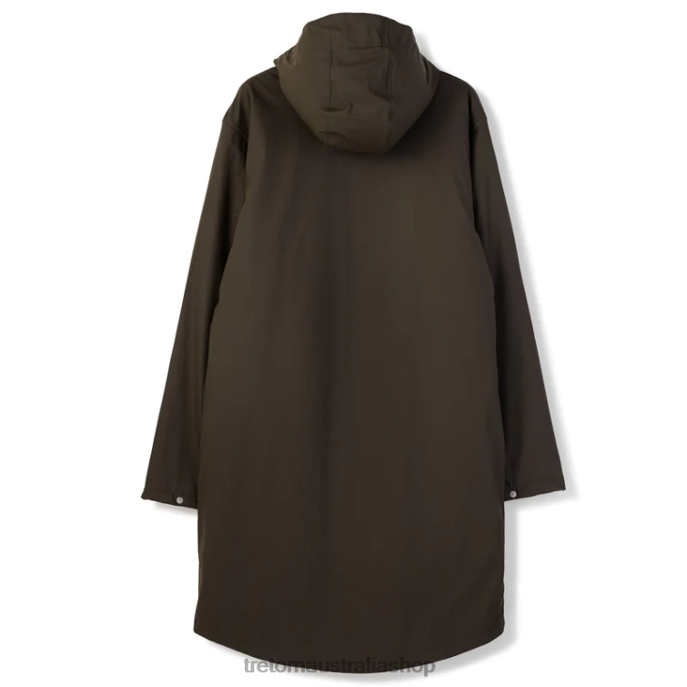 AU Tretorn Wings Monocrome Padded Black/Olive LL84F40 Clothing