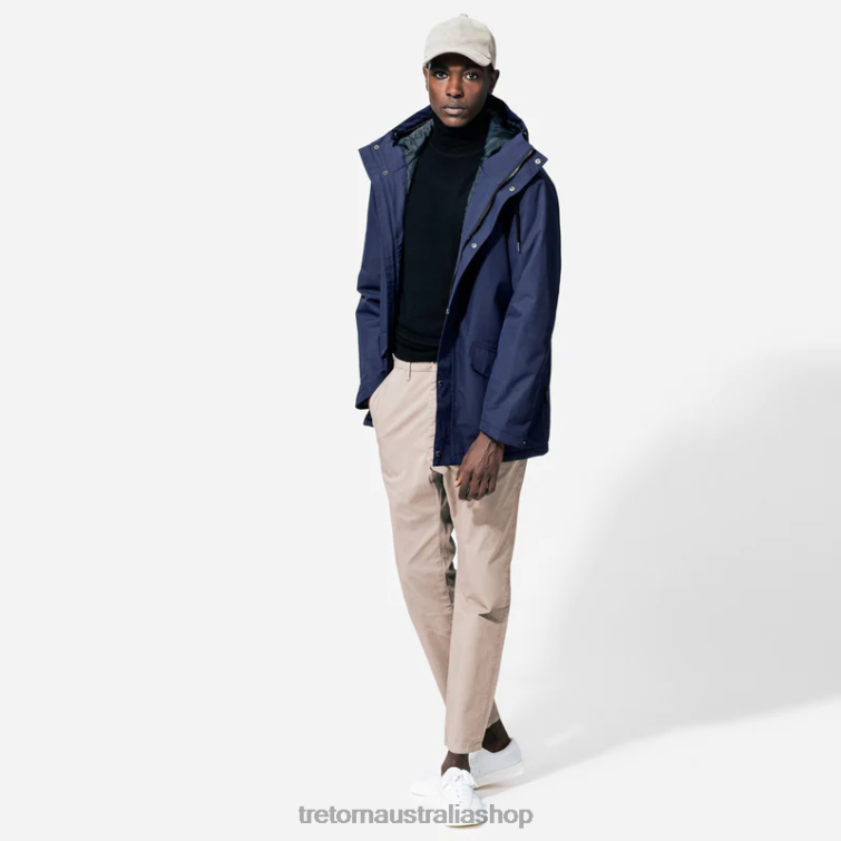 AU Tretorn Wings Woven Padded Jacket Navy LL84F41 Clothing