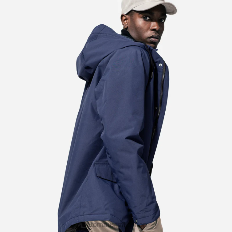 AU Tretorn Wings Woven Padded Jacket Navy LL84F41 Clothing