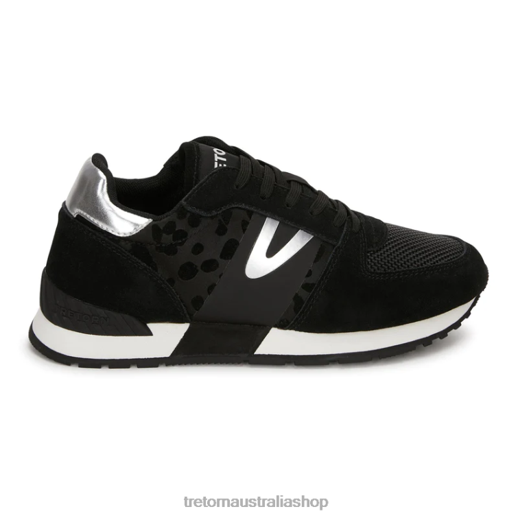 AU Tretorn Loyola 2.0 Black Leopard LL84F5 Footwear