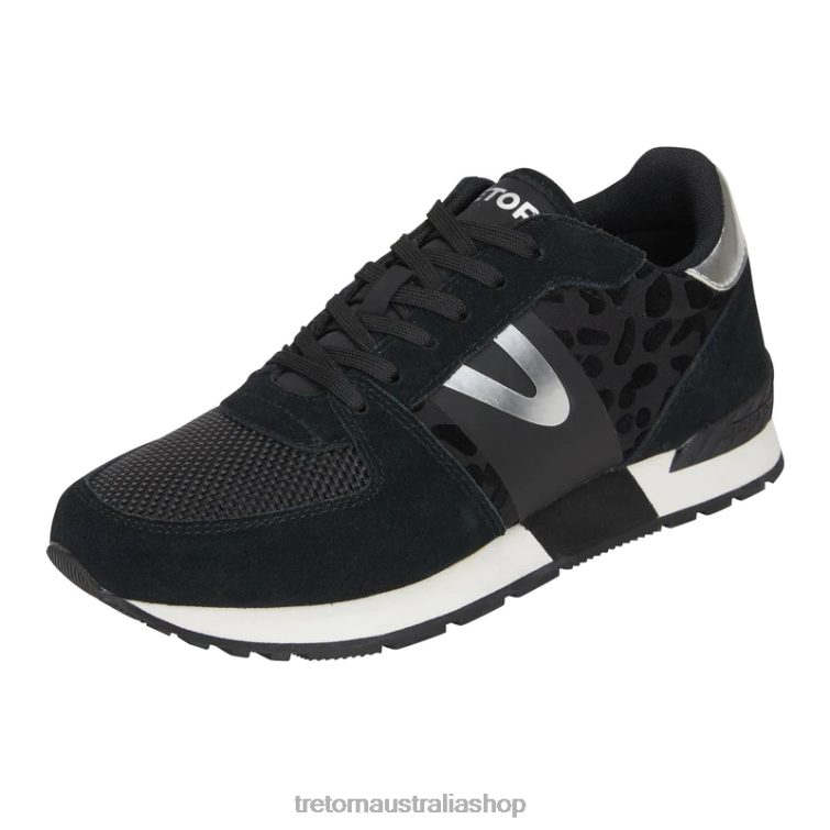 AU Tretorn Loyola 2.0 Black Leopard LL84F5 Footwear