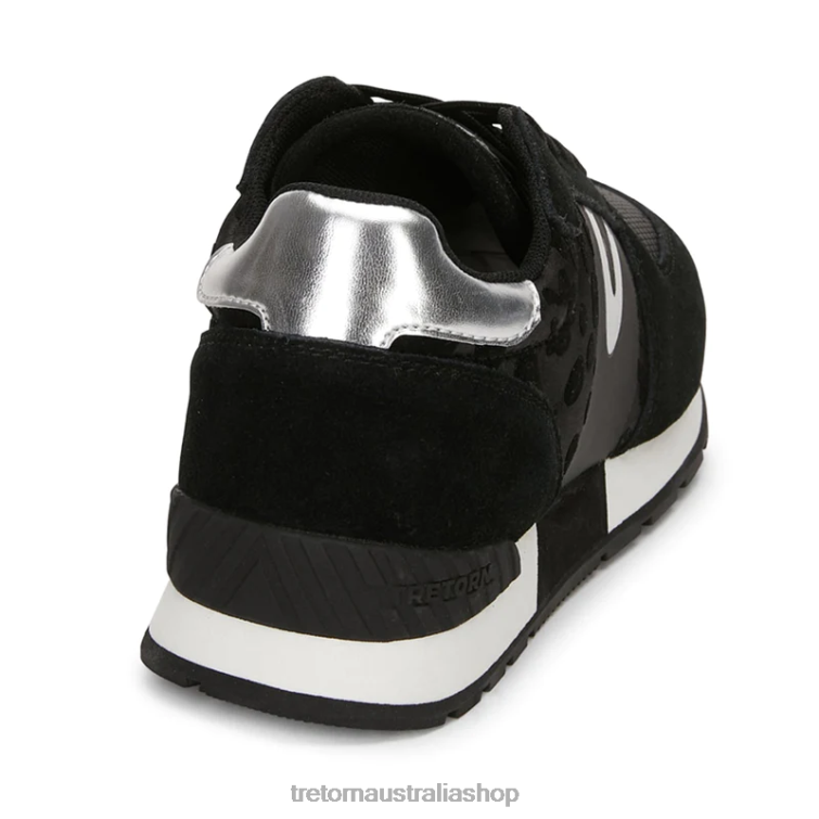 AU Tretorn Loyola 2.0 Black Leopard LL84F5 Footwear