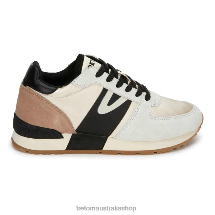 AU Tretorn Loyola 2.0 White/Taupe/Black LL84F9 Footwear