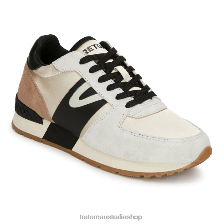 AU Tretorn Loyola 2.0 White/Taupe/Black LL84F9 Footwear