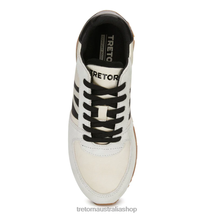 AU Tretorn Loyola 2.0 White/Taupe/Black LL84F9 Footwear