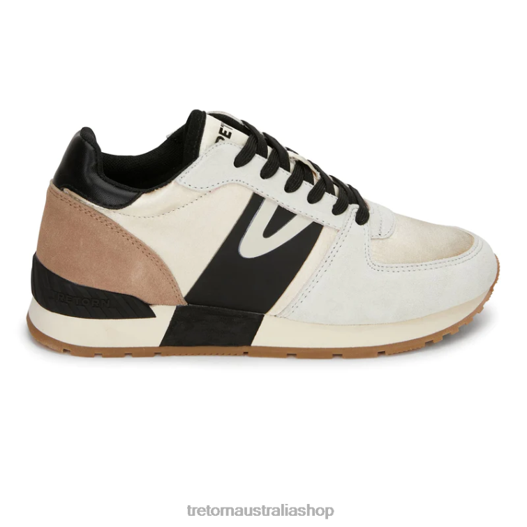AU Tretorn Loyola 2.0 White/Taupe/Black LL84F9 Footwear