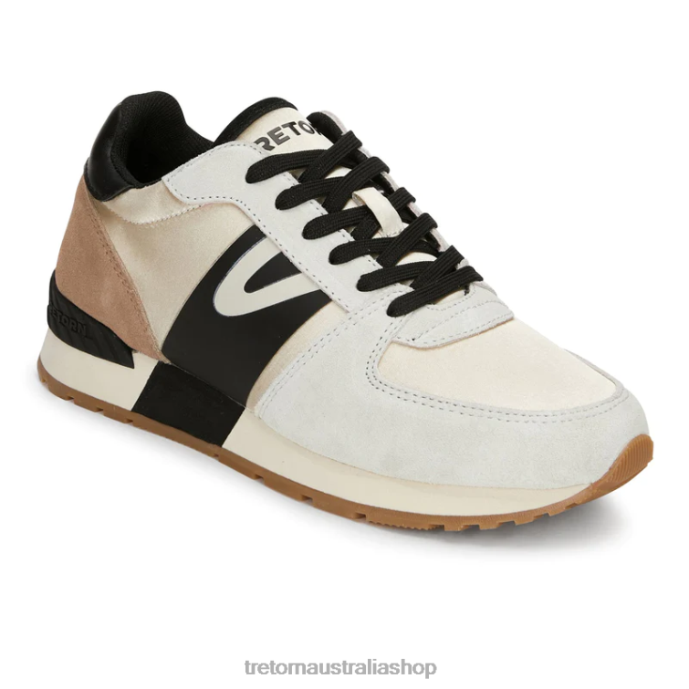 AU Tretorn Loyola 2.0 White/Taupe/Black LL84F9 Footwear