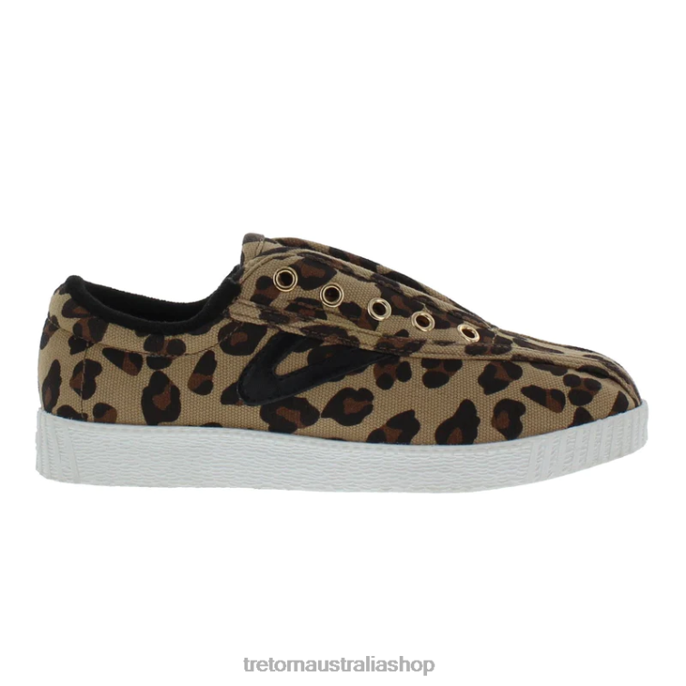 AU Tretorn Nylite Plus Canvas Leopa Leopard LL84F24 Footwear