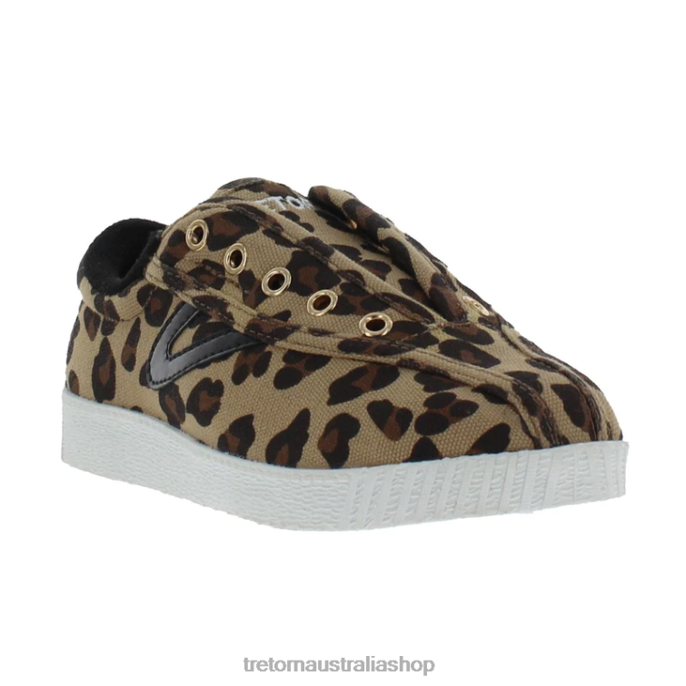 AU Tretorn Nylite Plus Canvas Leopa Leopard LL84F24 Footwear