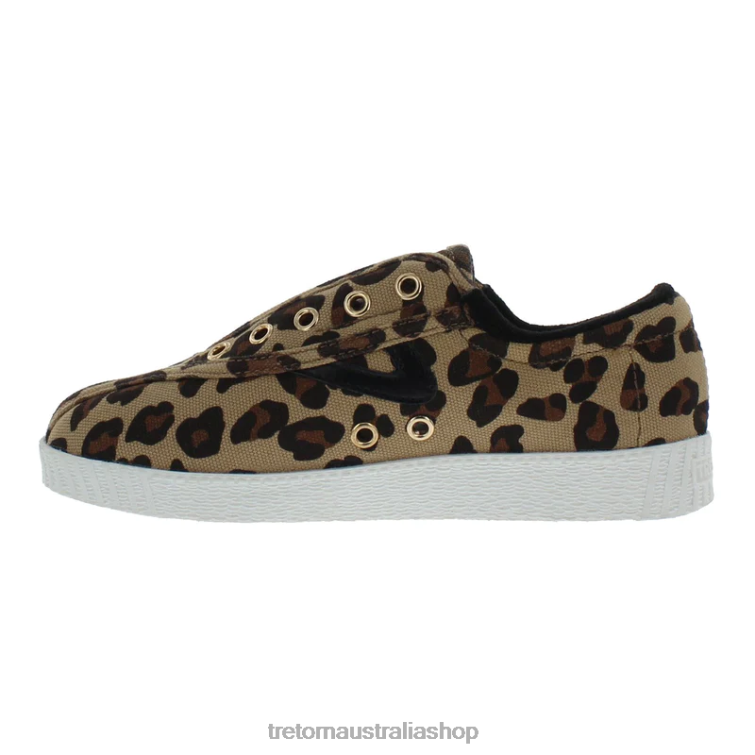 AU Tretorn Nylite Plus Canvas Leopa Leopard LL84F24 Footwear