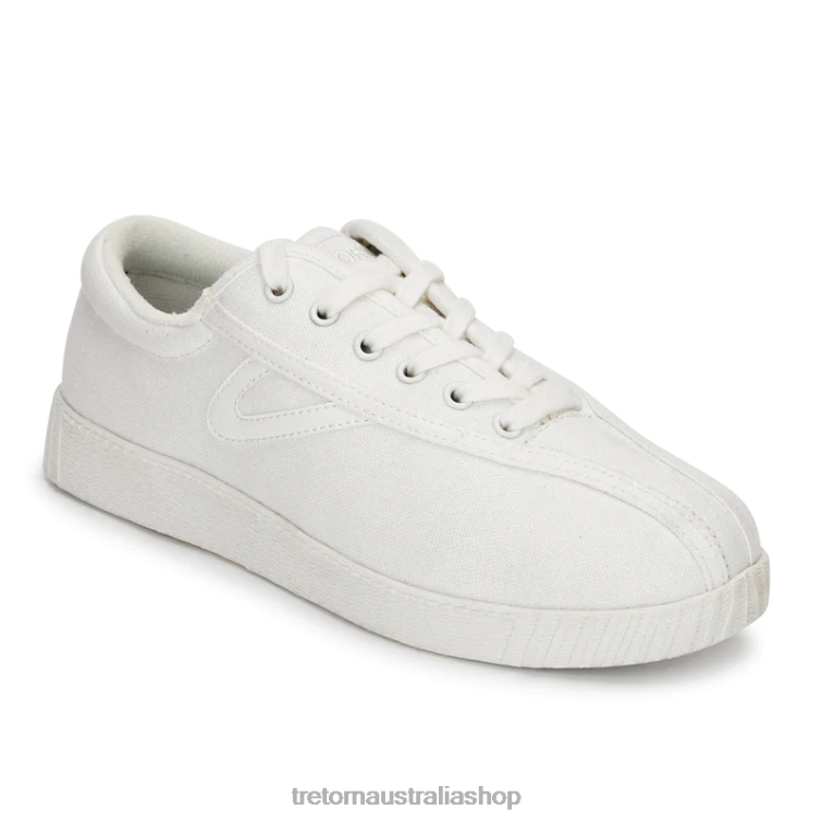 AU Tretorn Nylite Plus Canvas White LL84F17 Footwear