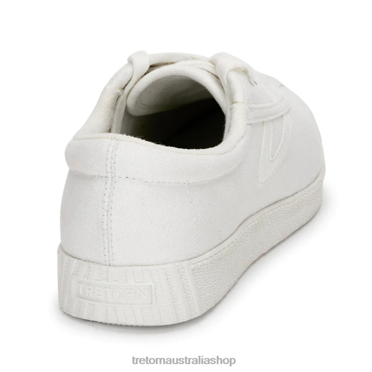 AU Tretorn Nylite Plus Canvas White LL84F17 Footwear