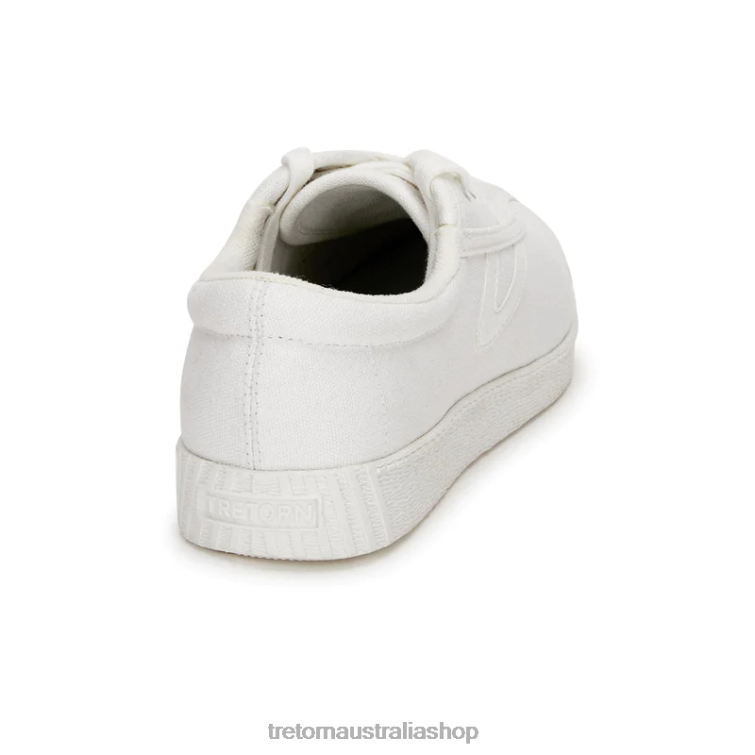 AU Tretorn Nylite Plus Canvas White LL84F8 Footwear