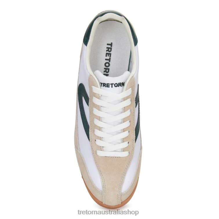 AU Tretorn Rawlins 2.0 White/Green LL84F7 Footwear