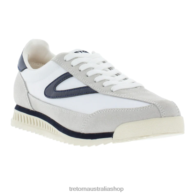 AU Tretorn Rawlins 2.0 White/Navy LL84F13 Footwear